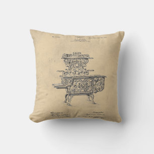 Fancy Stove Patent Kussen