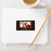 Fancy Swirls Lijst FOTO Retouradres Label (Insitu)