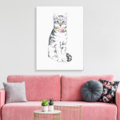 Fancy tablet canvas afdruk (Insitu (Woonkamer))