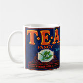 Fancy Tea Label Mug (Gauche)