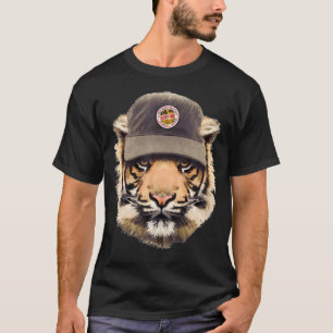 Fancy Tiger T Shirt Army Oerwoud Zomer Wandelen Su