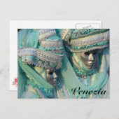 Fancy torenkostuums briefkaart (Voorkant / Achterkant)