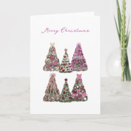 Fancy trees Card  Kaart