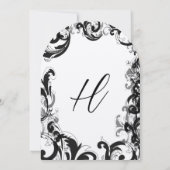 Fancy uitnodiging voor weddenschappen (Achterkant)