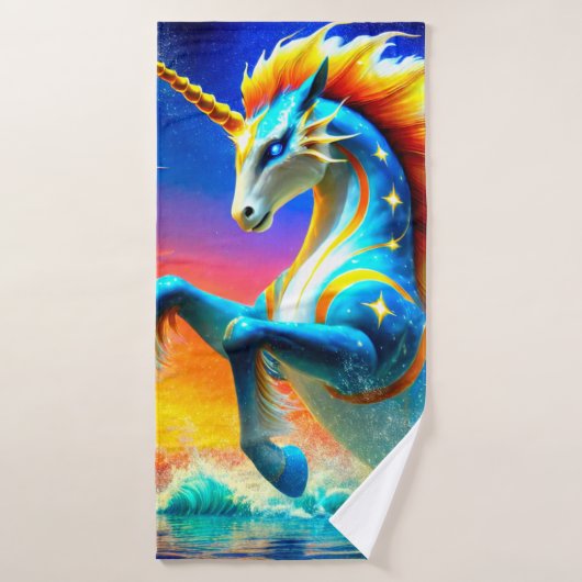 Fancy Unicorn (Serviette de bain)