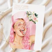 Fancy ventilatorfototoestel Afstuderen Roos Gold Folie Uitnodiging