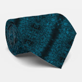 Fancy vermalen fluweel matrix Foulard Stropdas (Opgerold)