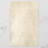 Fancy Verouderd Verdeel Scrollwork met Jouw naam  Briefpapier (Achterkant)