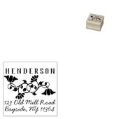 Fancy versieringsadres voor het bedrijf rubberstempel (Gestempeld)
