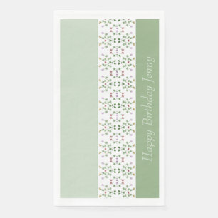 Fancy verticaal ontworpen servet