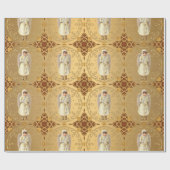 Fancy Victoriaans Angel Cadeaupapier (Vlak)