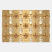 Fancy Victoriaans Angel Inpakpapier Vel (Voorkant 3)