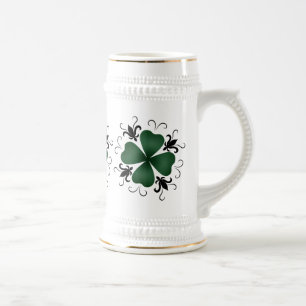 Fancy Victoriaans shamrock Bierpul