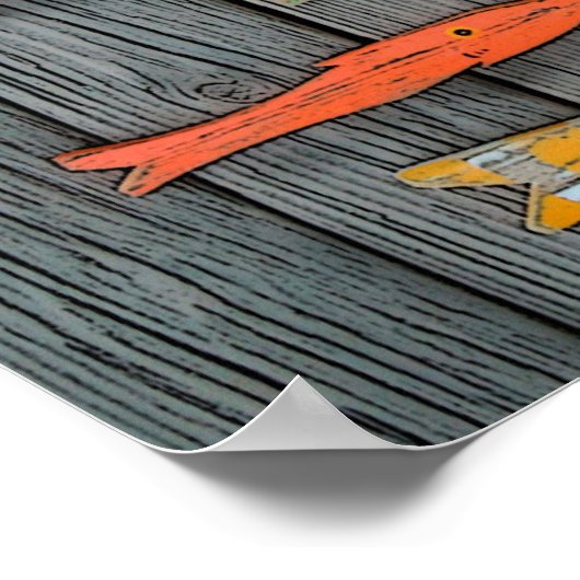 Fancy vis poster (Hoek)