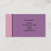 Fancy Visitekaartjes (Achterkant)