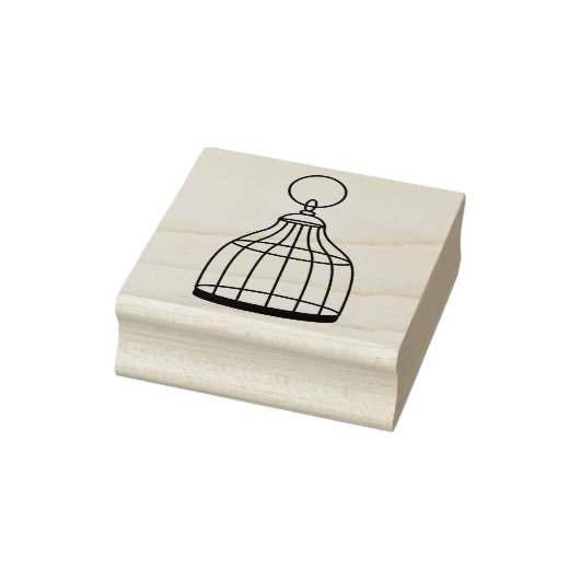 Fancy vogelstempel 	rubberstempel (Stempel)