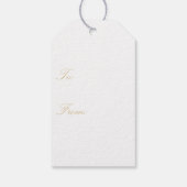 Fancy Waterverf Ornament Trio Cadeaulabel (Achterkant)