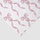 Fancy Waterverf Roze strikpatroon Tissuepapier (Detail)