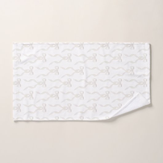 Fancy Waterverf witte boog Bad Handdoek (Handdoek)