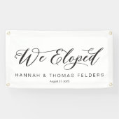 Fancy We Eloped Auto Spandoek (Horizontaal)