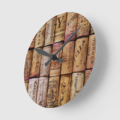 Fancy wijnkurken ronde klok (Hoek)