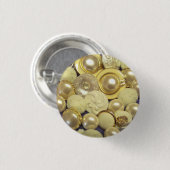 Fancy witte Button Collage (Voorkant /achterkant)