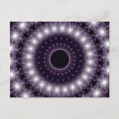 Fancy, witte en zwarte rand briefkaart (Voorkant)