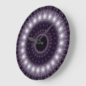 Fancy witte kant zonder nummers grote klok (Hoek)