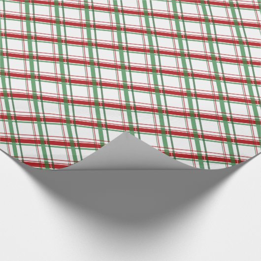 Fancy witte kerstbal cadeaupapier (Hoek)