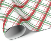 Fancy witte kerstbal cadeaupapier (Rol Hoek)