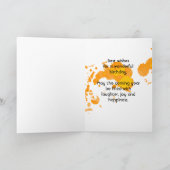 Fancy-witte Pony Vintage Kaart (Binnen)