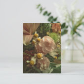 Fancy zonnebloemen briefkaart (Staand voorkant)