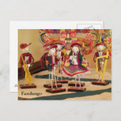 Fandango Day of the Dead Lovers Post Card Briefkaart (Voorkant / Achterkant)