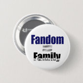 Fandom = familieknop ronde button 5,7 cm (Voorkant /achterkant)