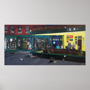Fandom Nighthawks Poster