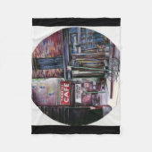 Fanelli Charm, New York City Fleece Deken (Voorkant)