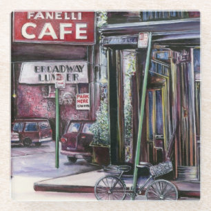 Fanelli Charm, New York City Glazen Onderzetter