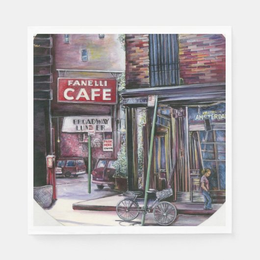 Fanelli Charm, New York City Servetten (Voorkant)