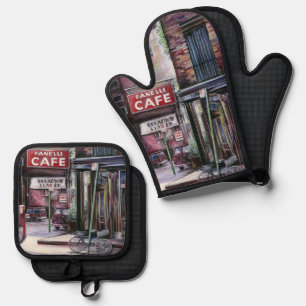 Fanelli Charm Ovenwant & Pannenlap Set