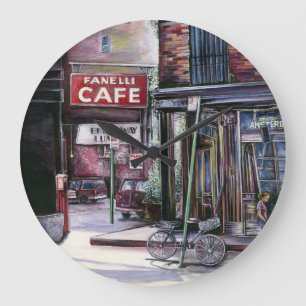Fanelli's charme, New York City, Soho, New York Grote Klok