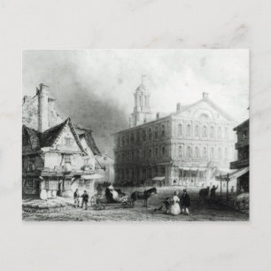 Faneuiel Hall, Boston Briefkaart