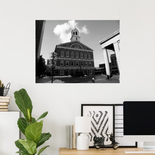 Faneuil Hall Poster (Thuiskantoor)