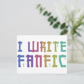 Fanfic Pride Briefkaart (Staand voorkant)