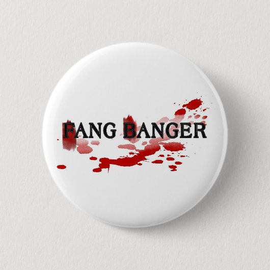 Fang Banger Ronde Button 5,7 Cm (Voorkant)