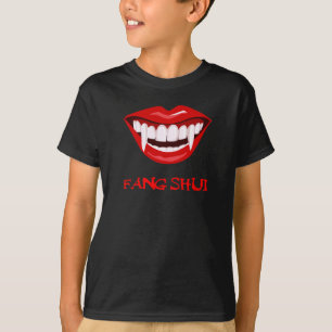 Fang Shui drôle Halloween Dracula lèvres T-shirt