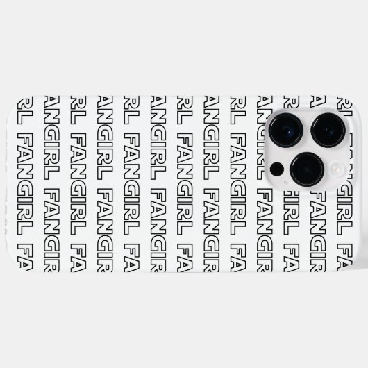 FANGIRL Case-Mate iPhone CASE (Achterkant (horizontaal))