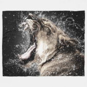 FANGS FLEECE DEKEN (Voorkant (Horizontaal))