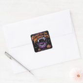 Fangs voor de herinneringen | ExDesigner | Hallowe Vierkante Sticker (Envelop)
