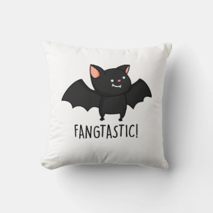 Fangtastische grappige Halloween-spreuk Kussen