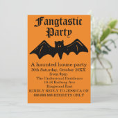 FANGTASTISCHE HALLOWEEN PARTIJ KAART (Staand voorkant)